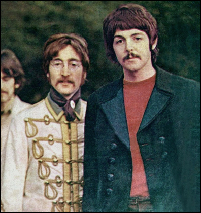The Beatles' John Lennon and Paul McCartney: Photo Session B 1967